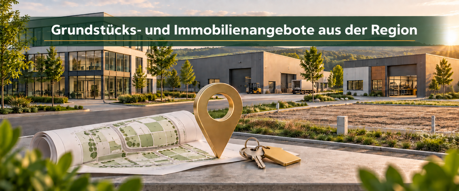 Grundstücks- und Immobilienangebote aus der Region